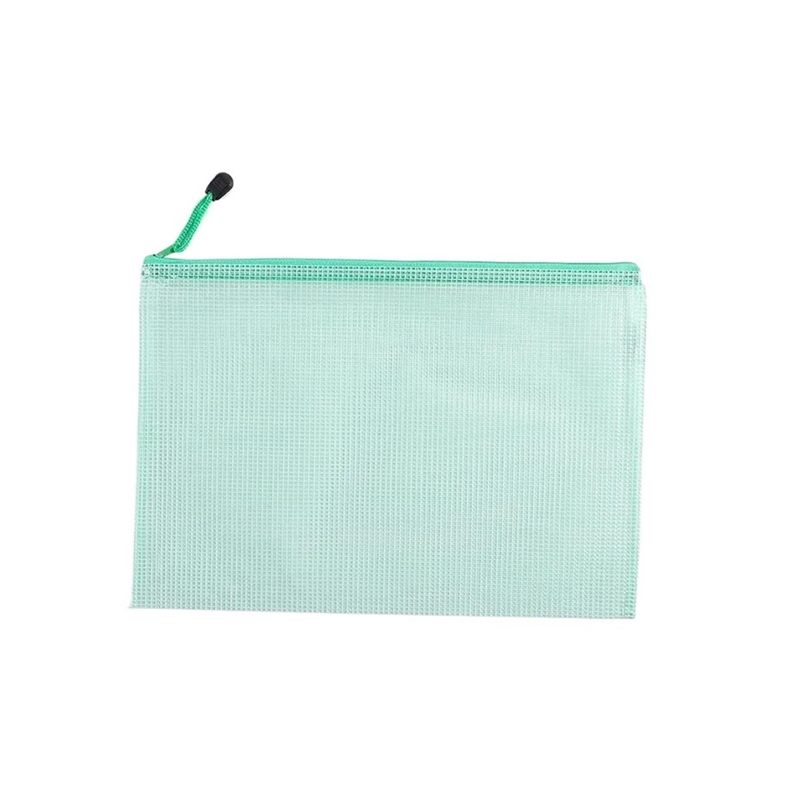 Sacchetti per documenti in plastica, 24 pezzi, formato A4, con cerniera, per studenti, ufficio, ufficio, archiviazione documenti