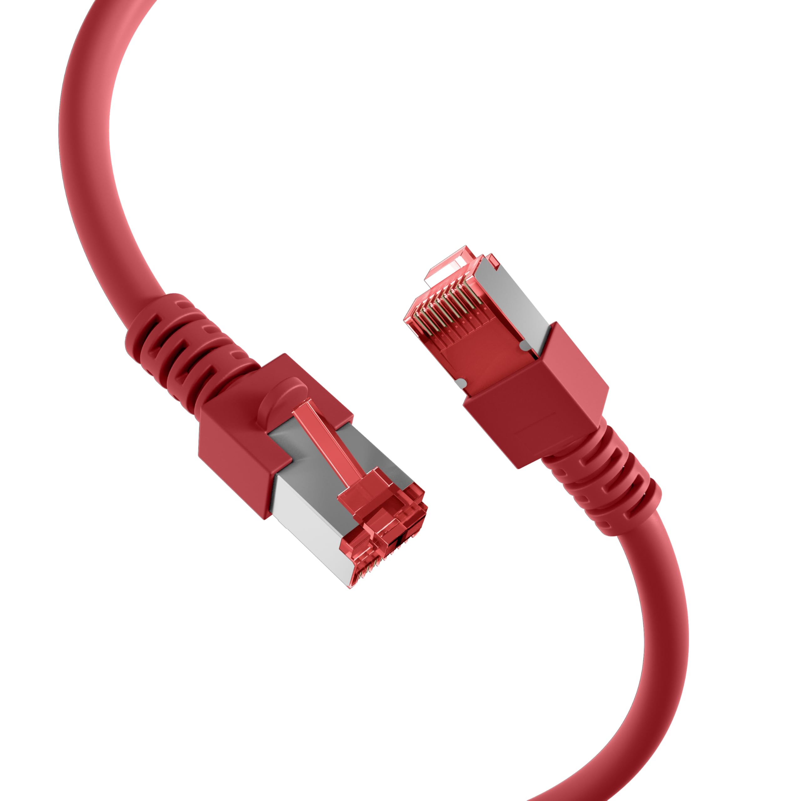 EFB-Elektronik RJ45 Patch Cable S/FTP Cat.6 LSZH 0.5 m Red