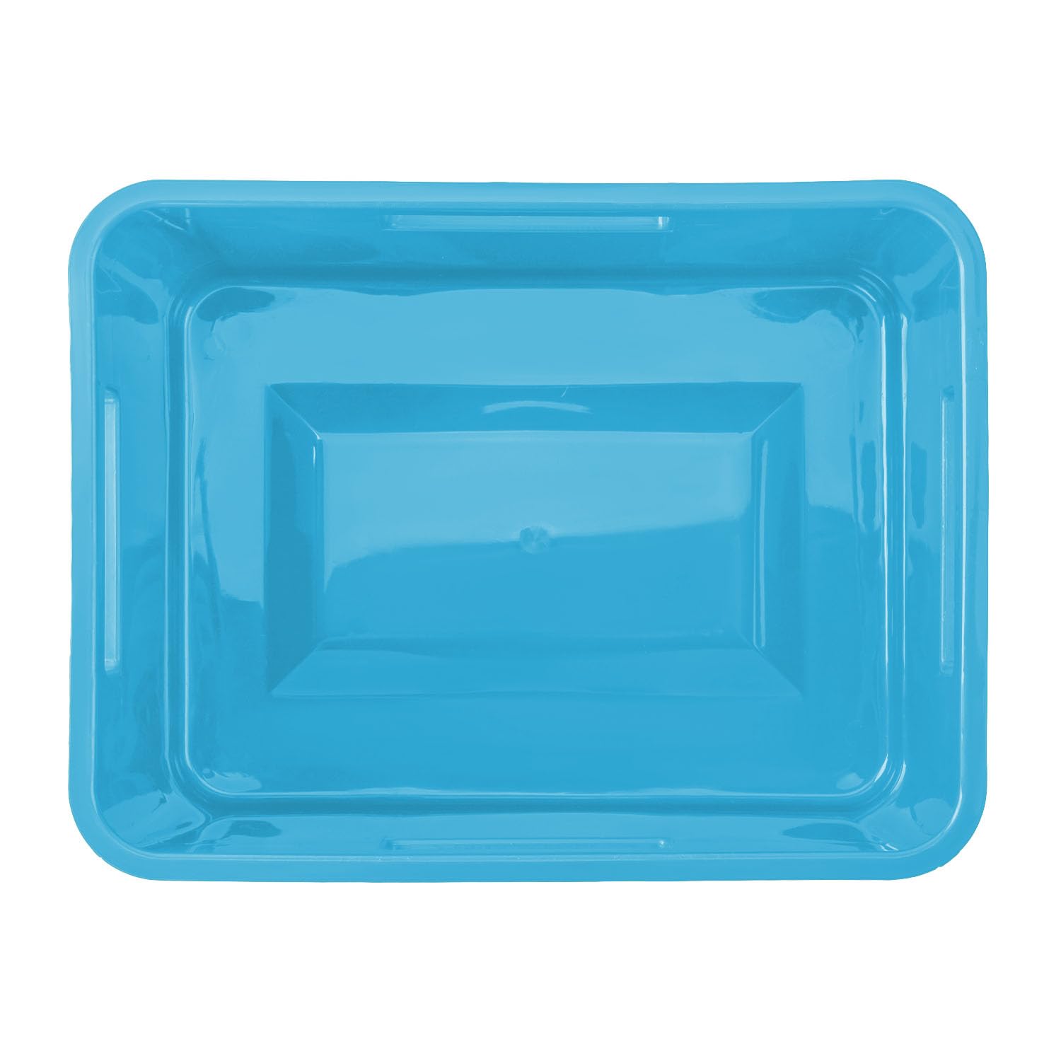 Lot de 6 boîtes empilables Euro 16 l - 35 x 27 x 21 cm - Boîtes de rangement Eco Euro Box empilables - En polypropylène - Bleu ciel