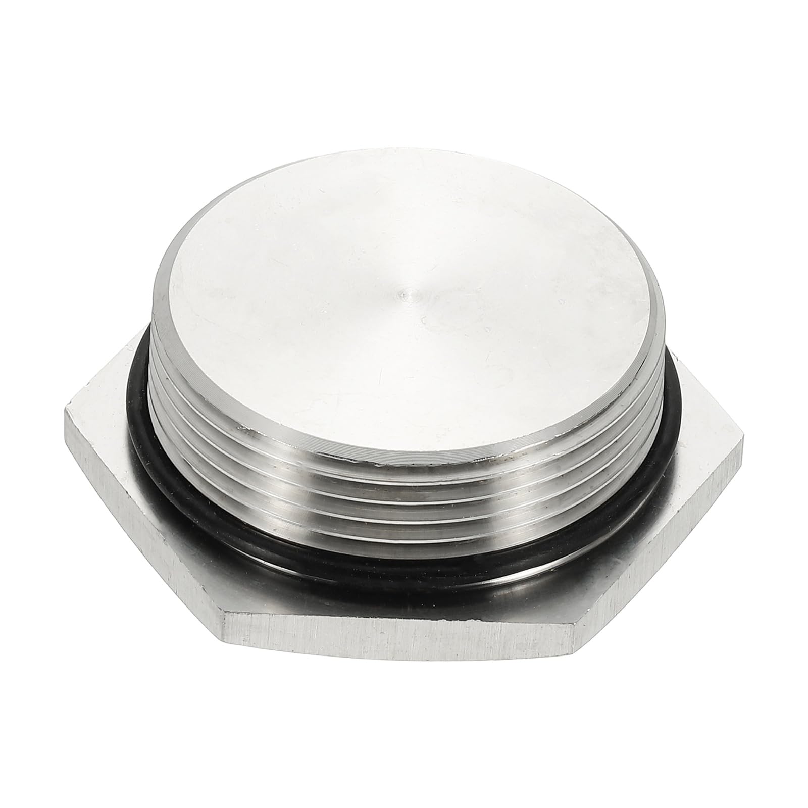 Raccord inox 304 NPT 1-1/2 mâle à tête hexagonale et joint d'étanchéité haute résistance
