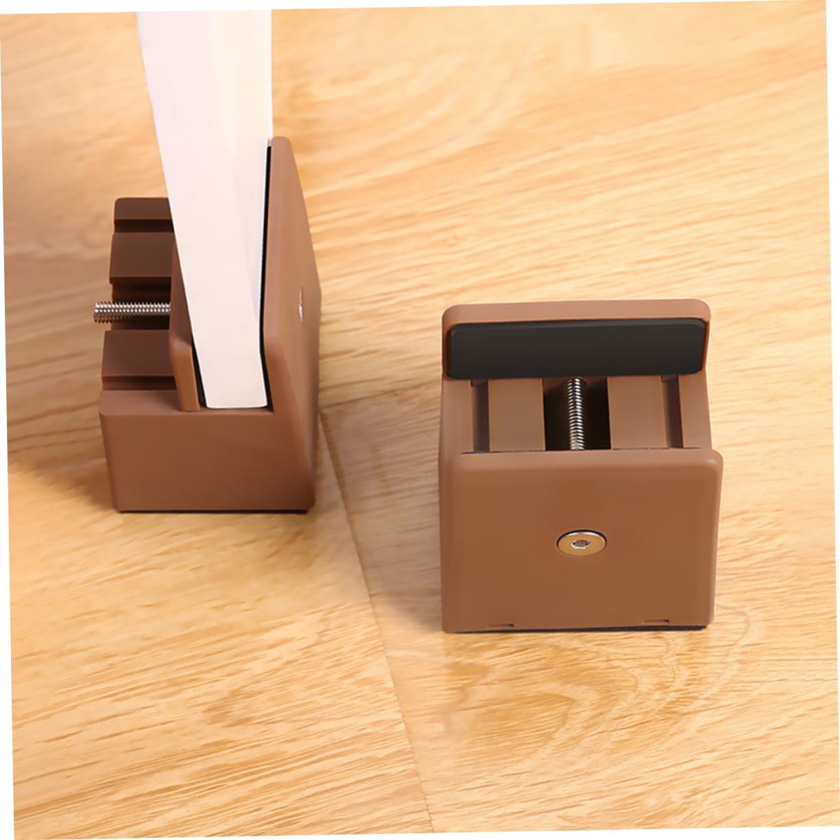 Adjustable Bed Risers 4pcs Bed Leg Lifters 5cm Height Increase Desk and Table Legs for Dorm and Home Use
