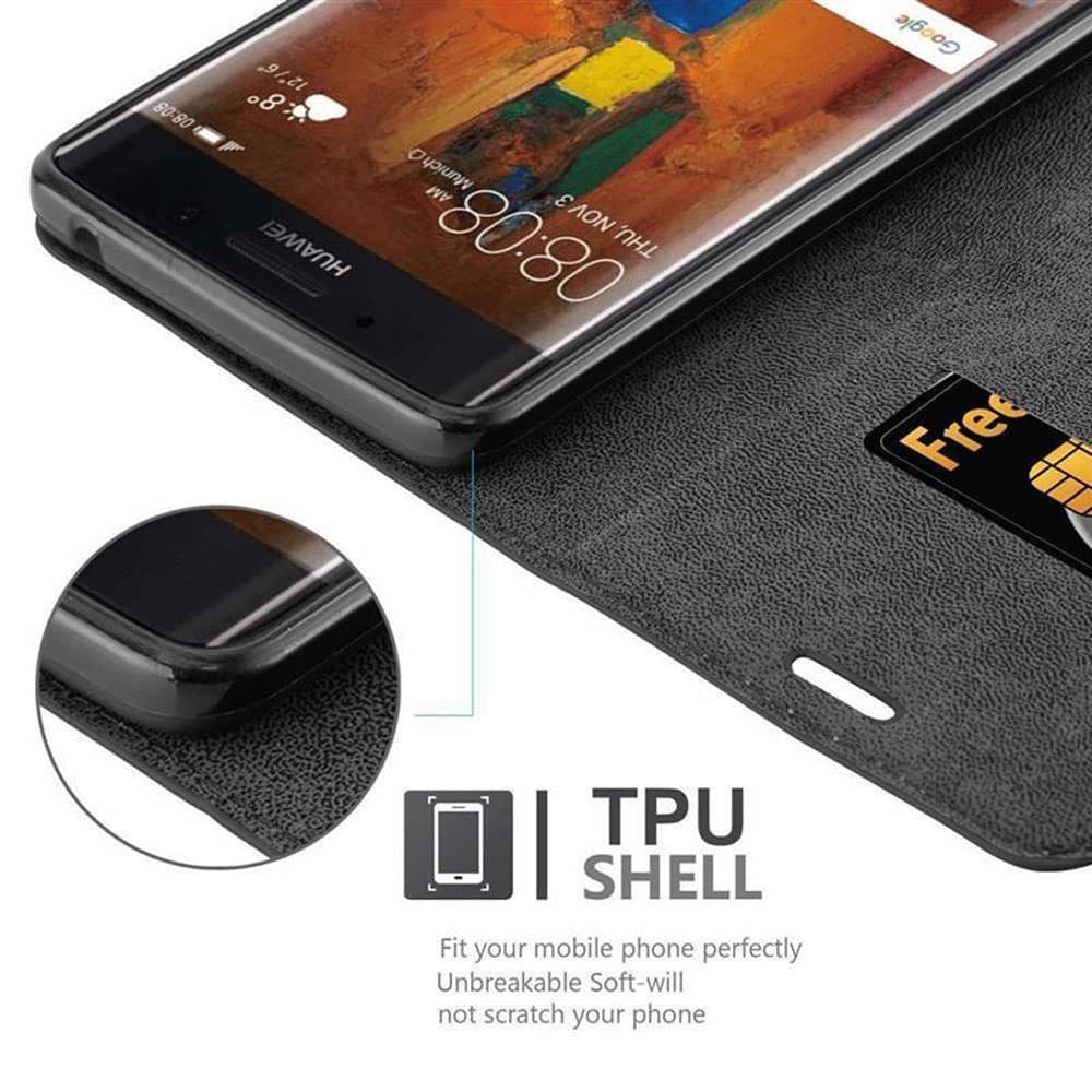 Cadorabo Cover Libro Per Huawei Mate 9 – Custodia Portafoglio In Ecopelle Turchese Menta, Con Supporto E Chiusura Magnetica