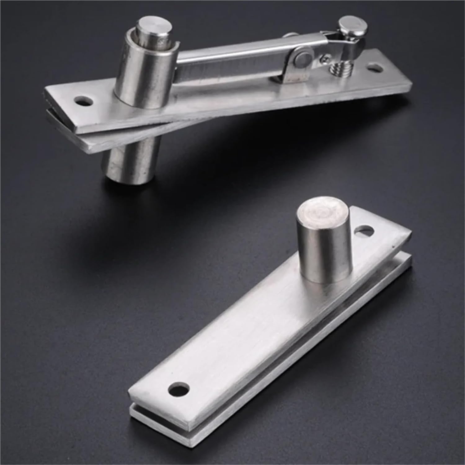 Stainless Steel Pivot Door Hinge Heavy Duty for Wood 360 Degree Shaft for Room Mansion Tall Building Rotary Hardware