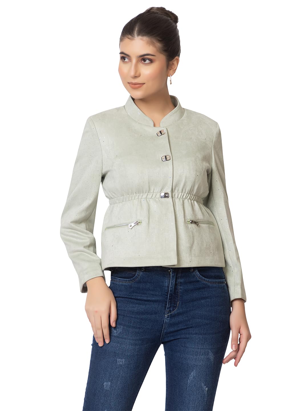 gfo Stylish Winter Weat Casual Blazer for Women-picture-40