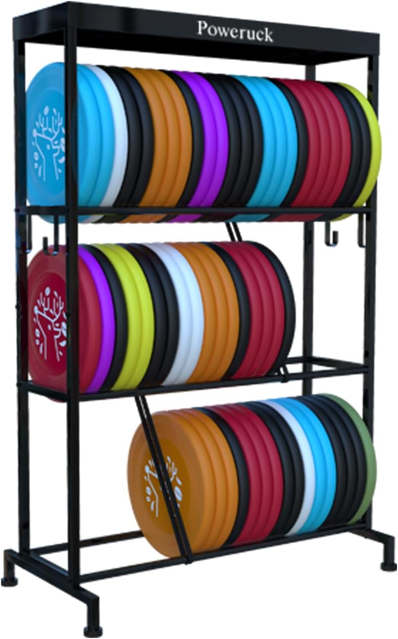 Amazon.com: Poweruck Disc Golf Storage Racks, Large Capacity Storage ...