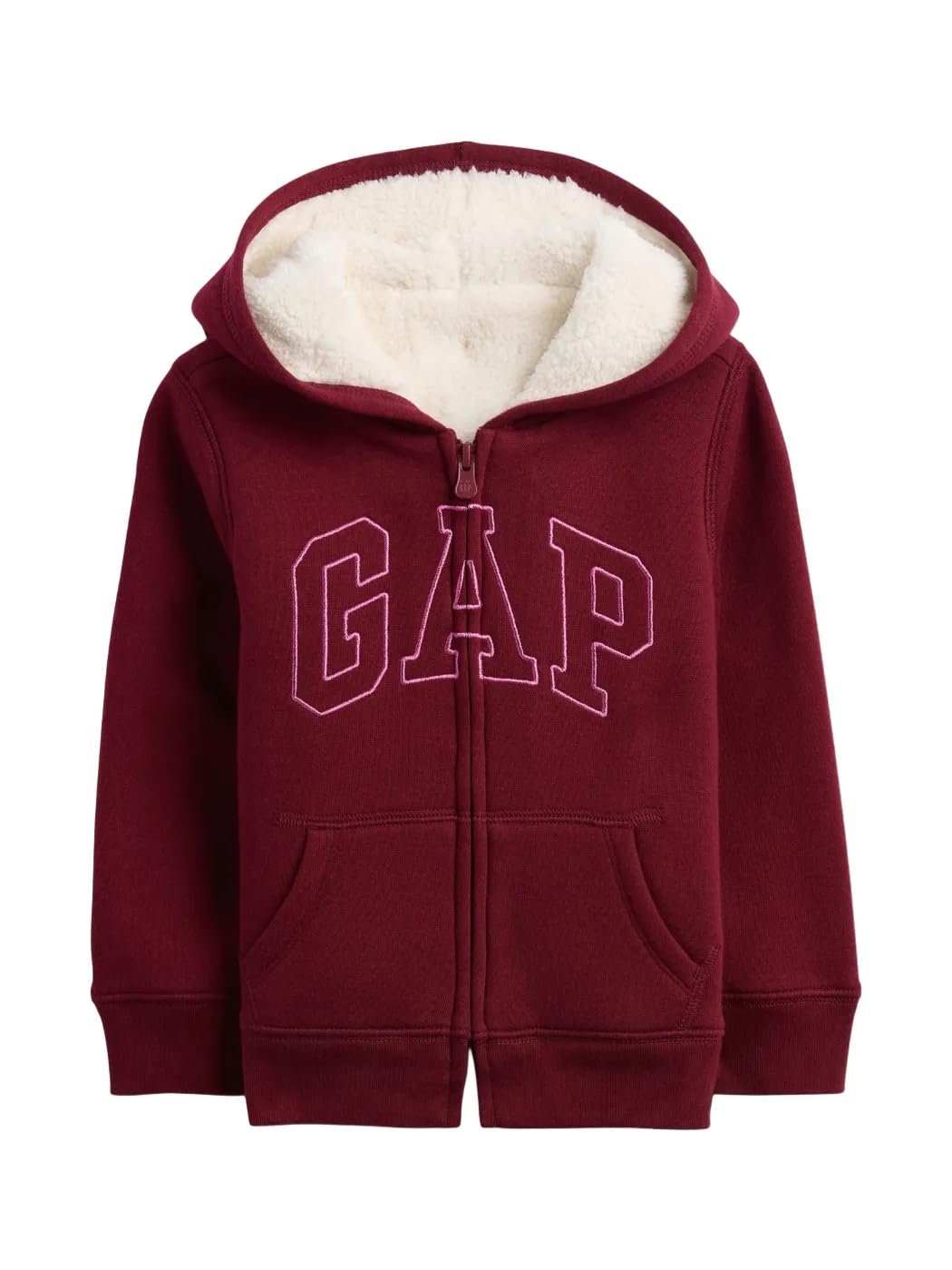 GAP Baby Girls' Cozy Logo Full Zip
