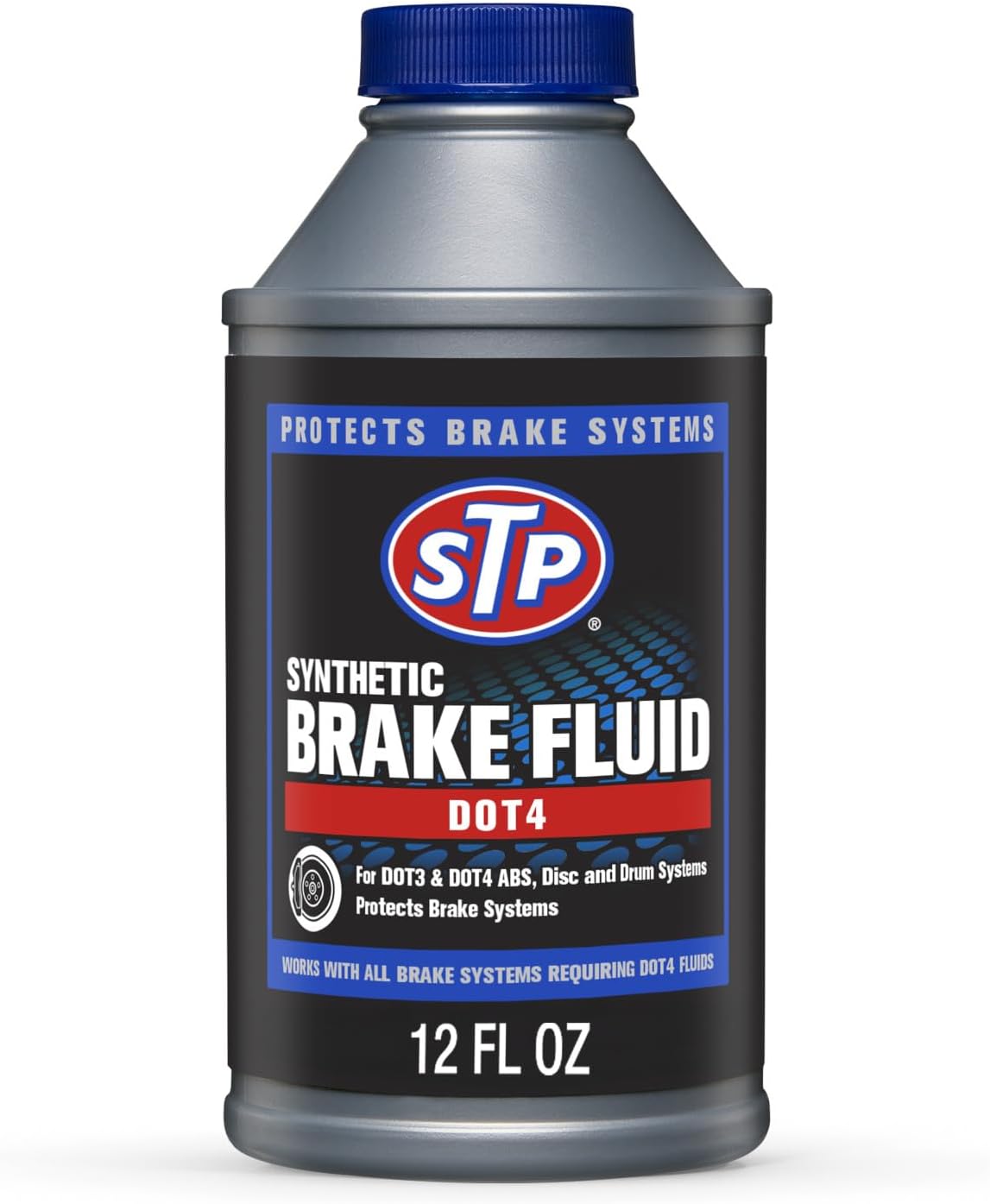 Stp 17921 Synthetic Dot 4 Brake Fluid, 12 Fl. Oz.