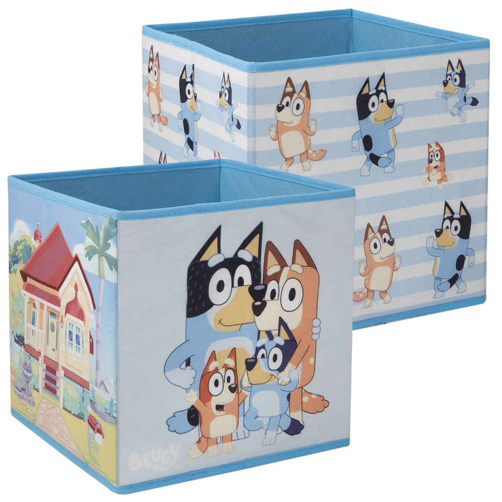 Bluey Multicoloured Characters Storage Box (One Size) (Multicoloured)