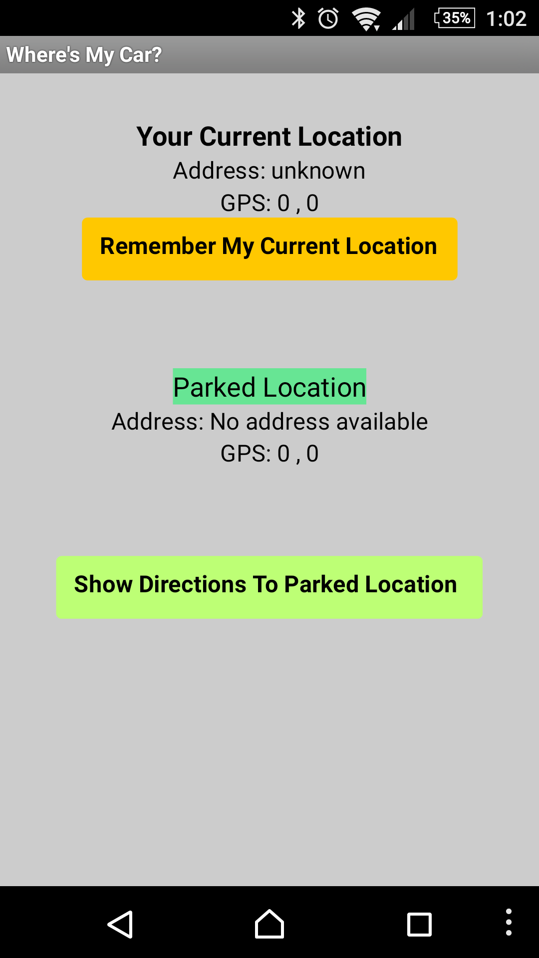 Find My Car App on Amazon Appstore