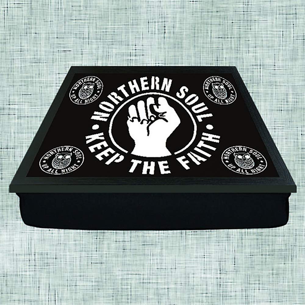Personalised Gift Products Black Laptop Desk Gift - Lap Tray - Lightweight - Classic