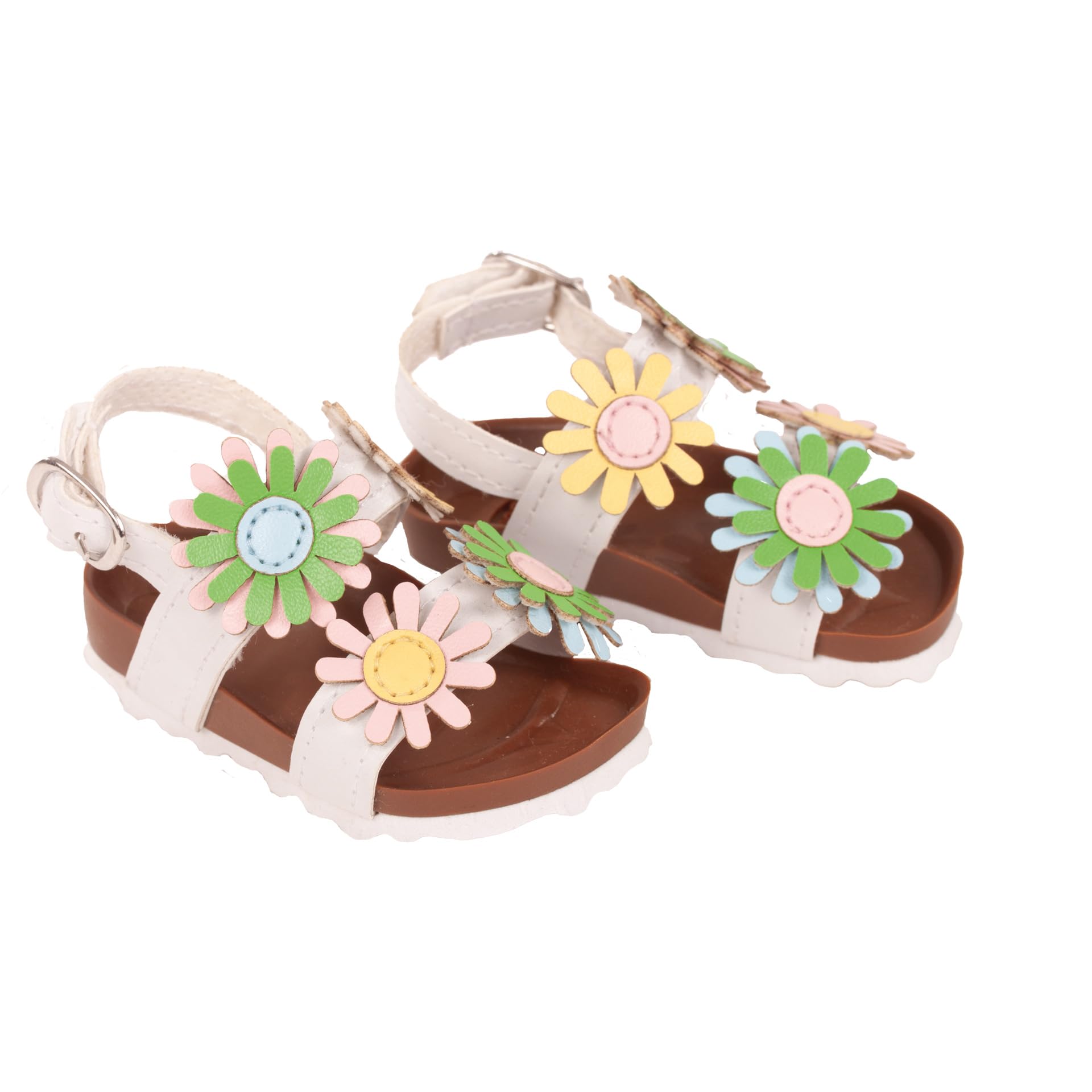 Götz 2559013 Hannah Summertime Puppe 50 cm Stehpuppe 7-TLG | für Kinder ab 3 Jahren, lange braune Haare, braune Augen, Sommeroutfit, Hut, Sonnenbrille, frisierbar, Vinylhartkörper