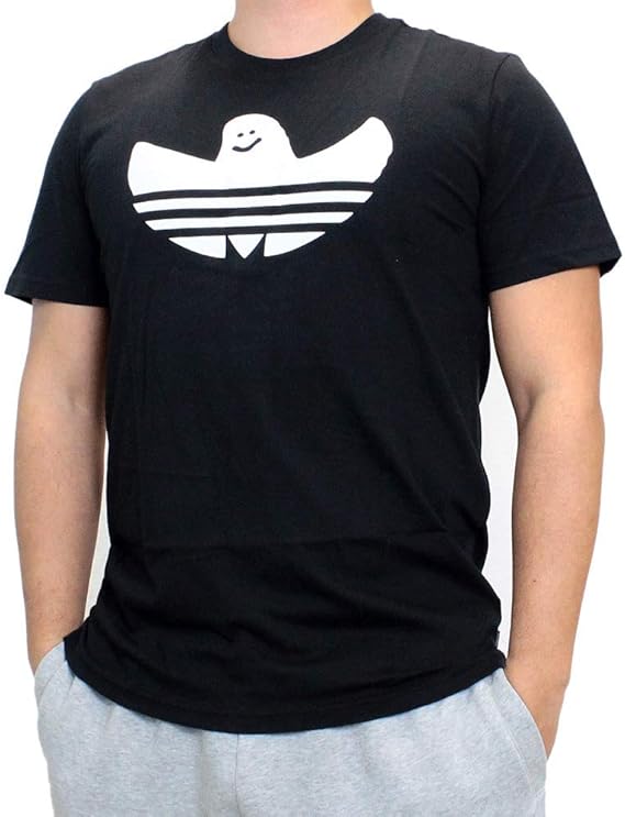 Amazon アディダス Tシャツ Adidas Skateboarding アディダス スケートボーディング メンズ 半袖tシャツ ソリッド シュムーロゴ クルーネック Tシャツ Dh3900 M Black White Tシャツ カットソー 通販