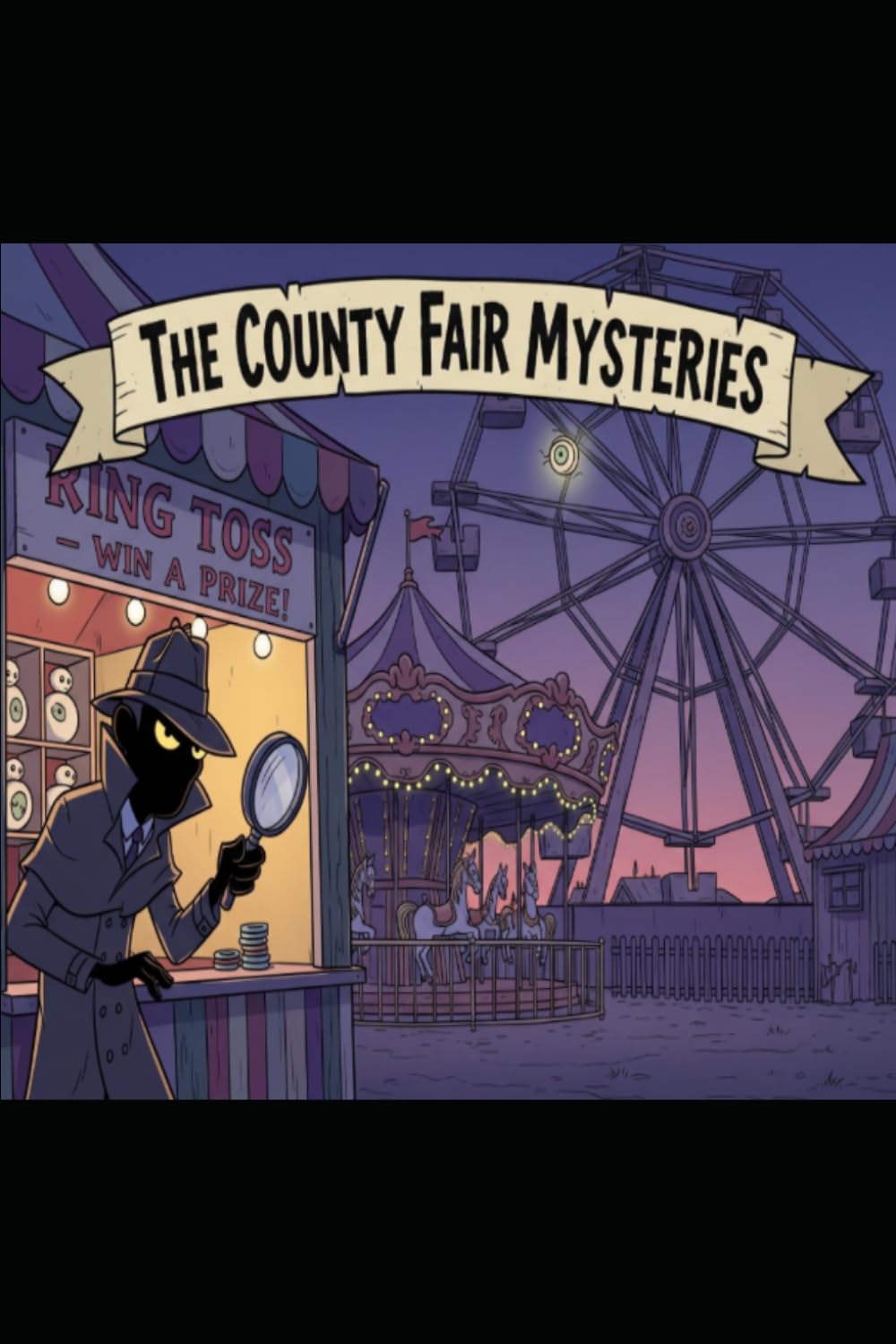 The County Fair Mysteries: The Blue Ribbon Trouble (The Small Town Mystery Series)