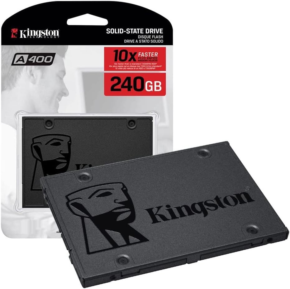 SSD Kingston A400 240GB Testado por 7 dias para notebooks
