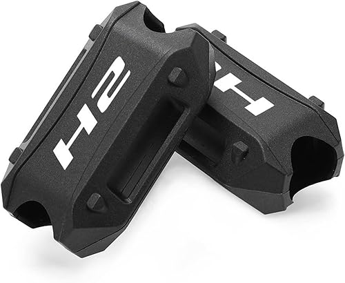 LIMASY Barra de choque para motocicleta, protección del motor, bloque decorativo para Kawasaki H2 H2R Ninja H2 NINJAH2R Ninja H2 R deslizadores de