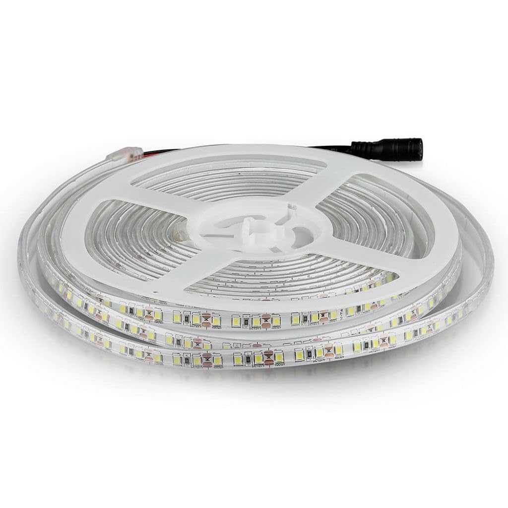 V-TAC LED Strip SMD3528 7.2W/m 5 m 120 LED/m 12V 3000K IP65