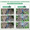 HIRALIY Raised Bed Drip Irrigation Kit Medium, DIY Garden Grid Watering System, Garden Irrigation System, for Flower Bed up to 3 x 8FT #1