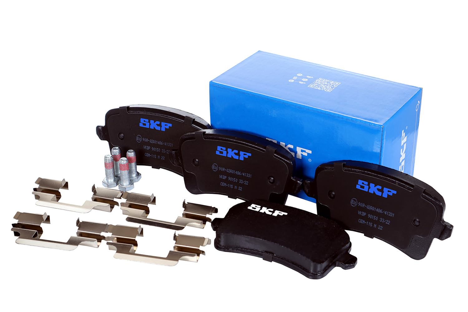 Skf Vkbp 90150 Kit Pastiglie Freno, Freno A Disco-image