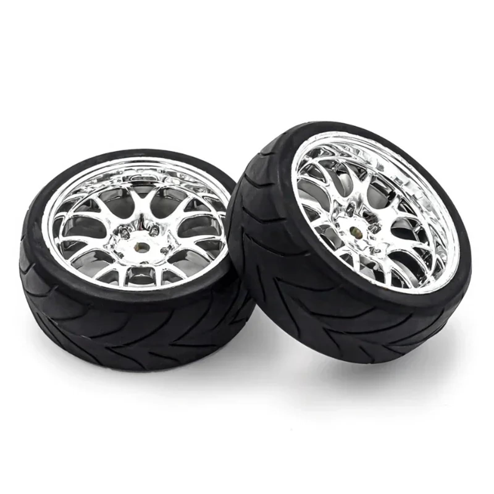 Composants ModèLe Rc pour Redcat pour Hpi pour Tamiya pour Hsp 144001 94123 94122 CS 1/10 Rc Dépasser Voiture Tourisme 4 Pièces 66mm sur Pneus Route Jantes 12mm Moyeu Hexagonal