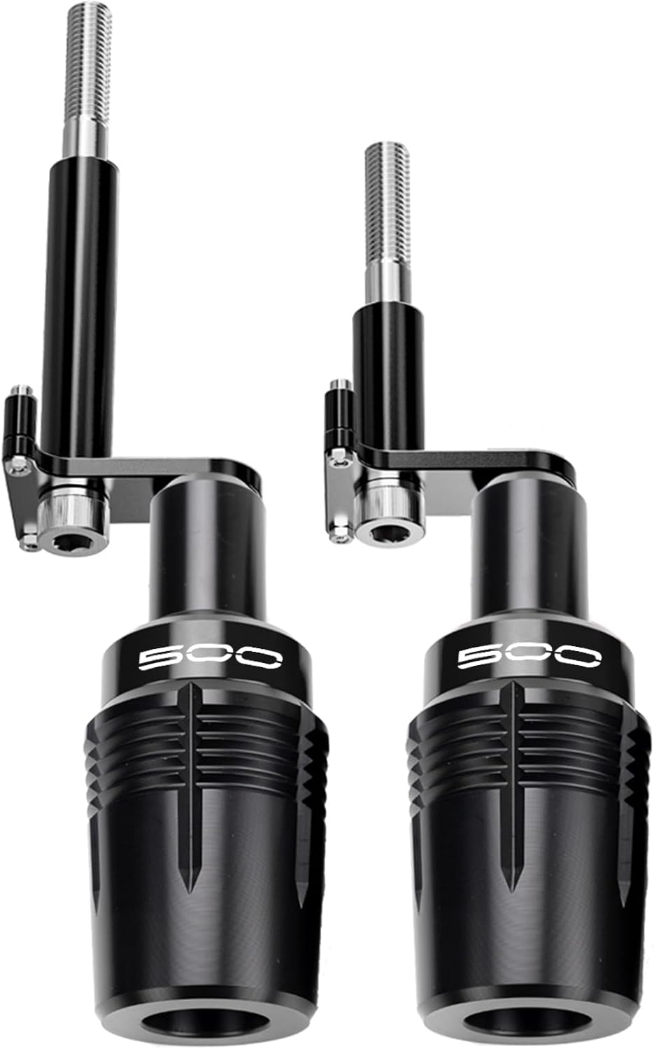 Compatible With 2025 Ninja 500 ABS SE KRT Ninja 500SE 2024 Z500 SE Z 500 Ninja500 Accessories Motorcycle Frame Sliders Crash Protector Sliders Falling Protection (Black)