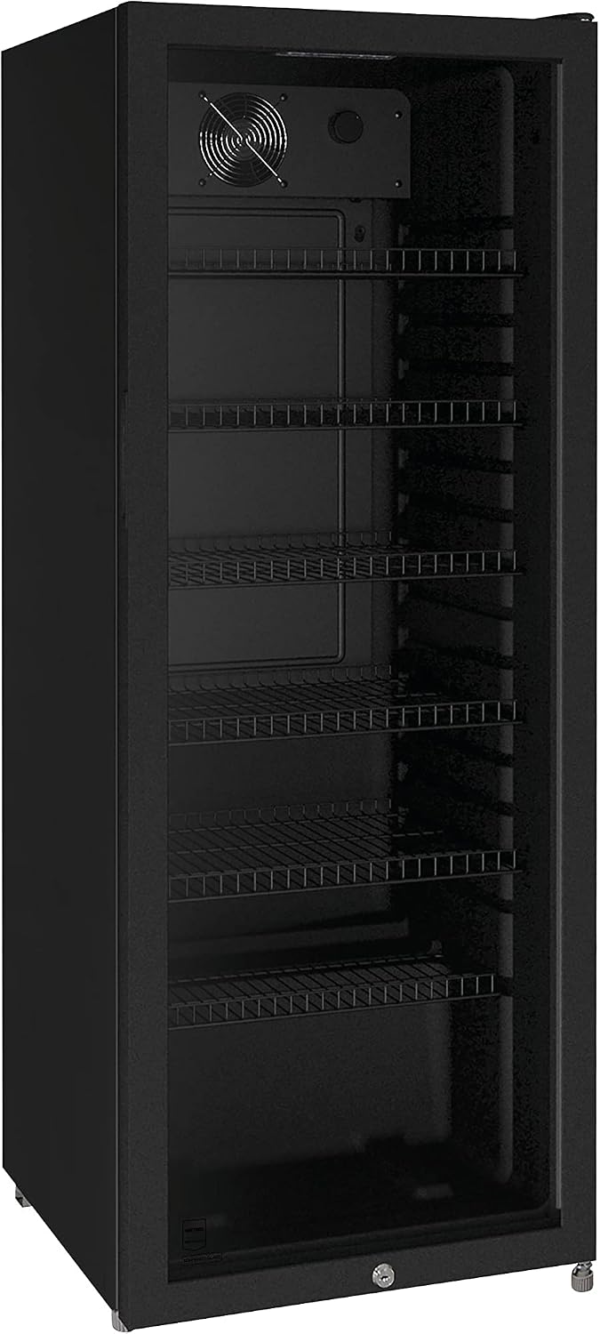 METRO Professional GSC4240 Drinks Fridge 237 L 110 W 6 Adjustable Shelves Black [Energy Class C]
