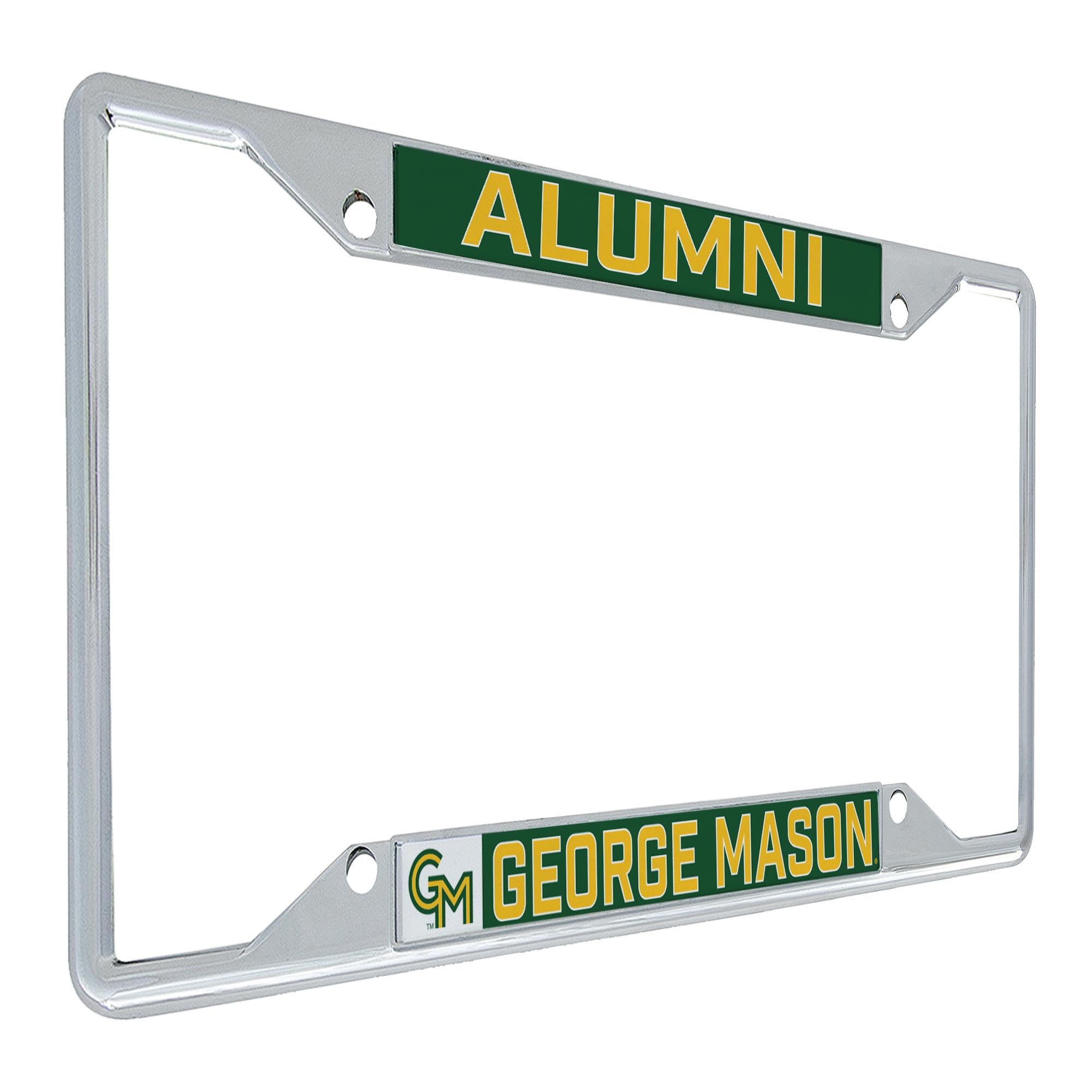 Desert Cactus George Mason University License Plate GMU Patriots Frame Metal Car Tag Holder for Front or Back of Car Officially Licensed (Alumni)