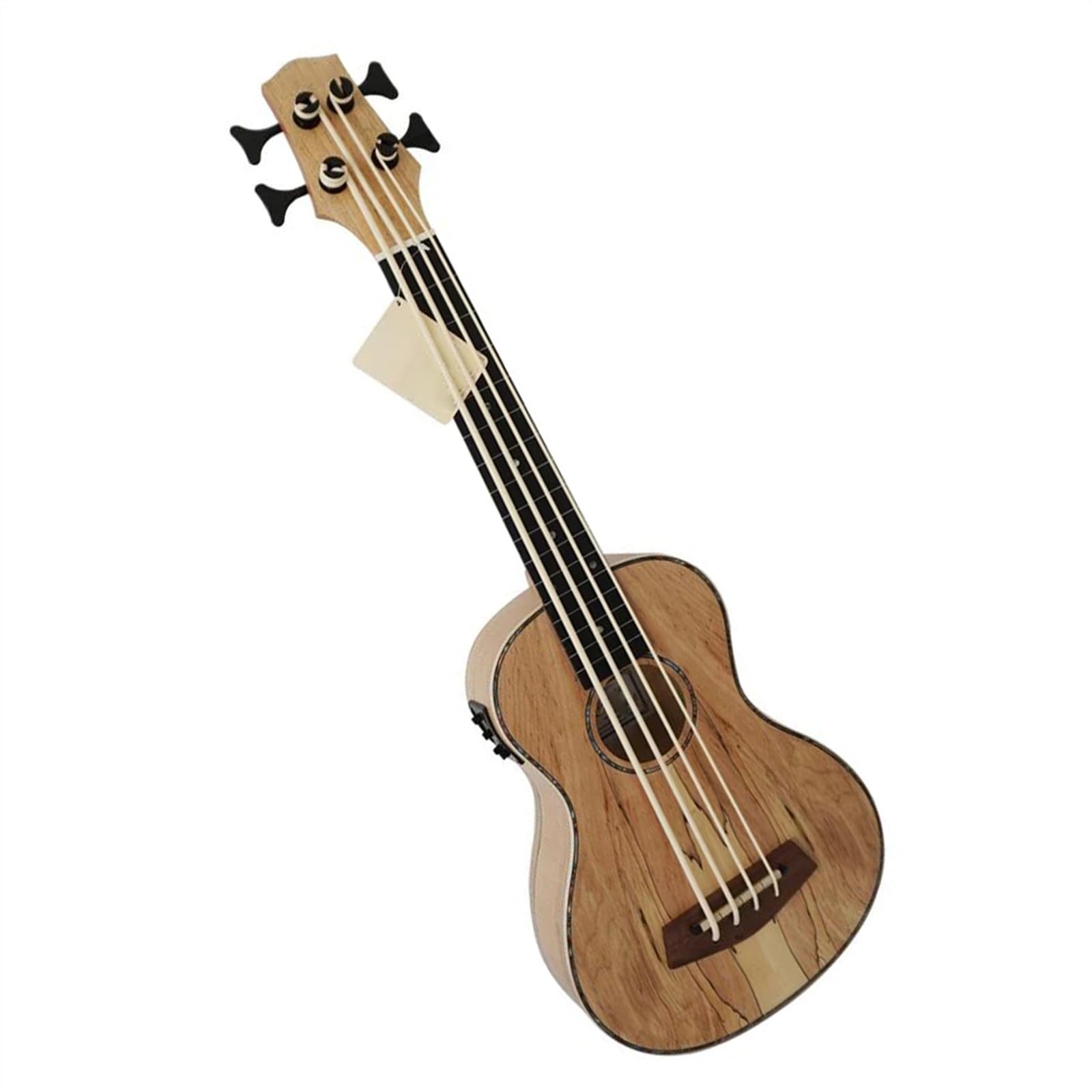 Strumento A Corda Per Chitarra Ukelele Per Basso Elettrico Da 30 Pollici A 16 Tasti, Tutto Laminato In Acero Spalted Ukulele per Principianti