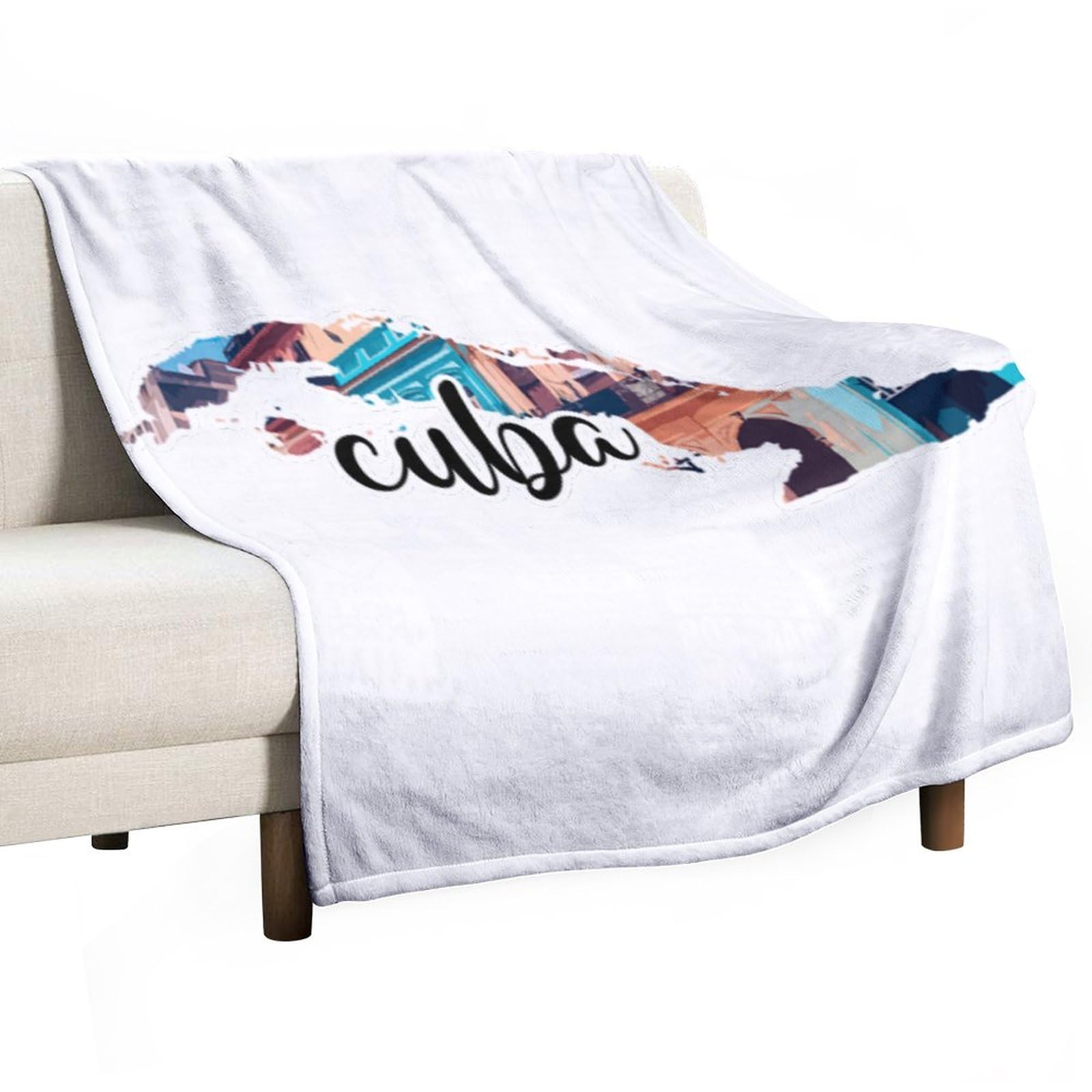 Couverture polaire Cuba pour des soirées cocooning confortables