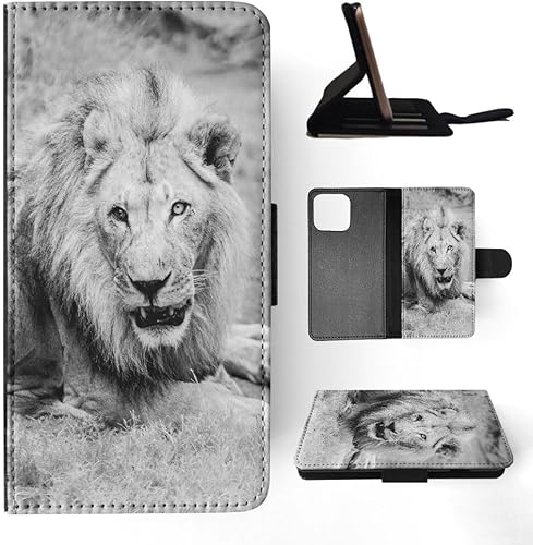Majestic African Lion Pride #11 FLIP Wallet Phone CASE Cover for Apple iPhone 15 PRO MAX