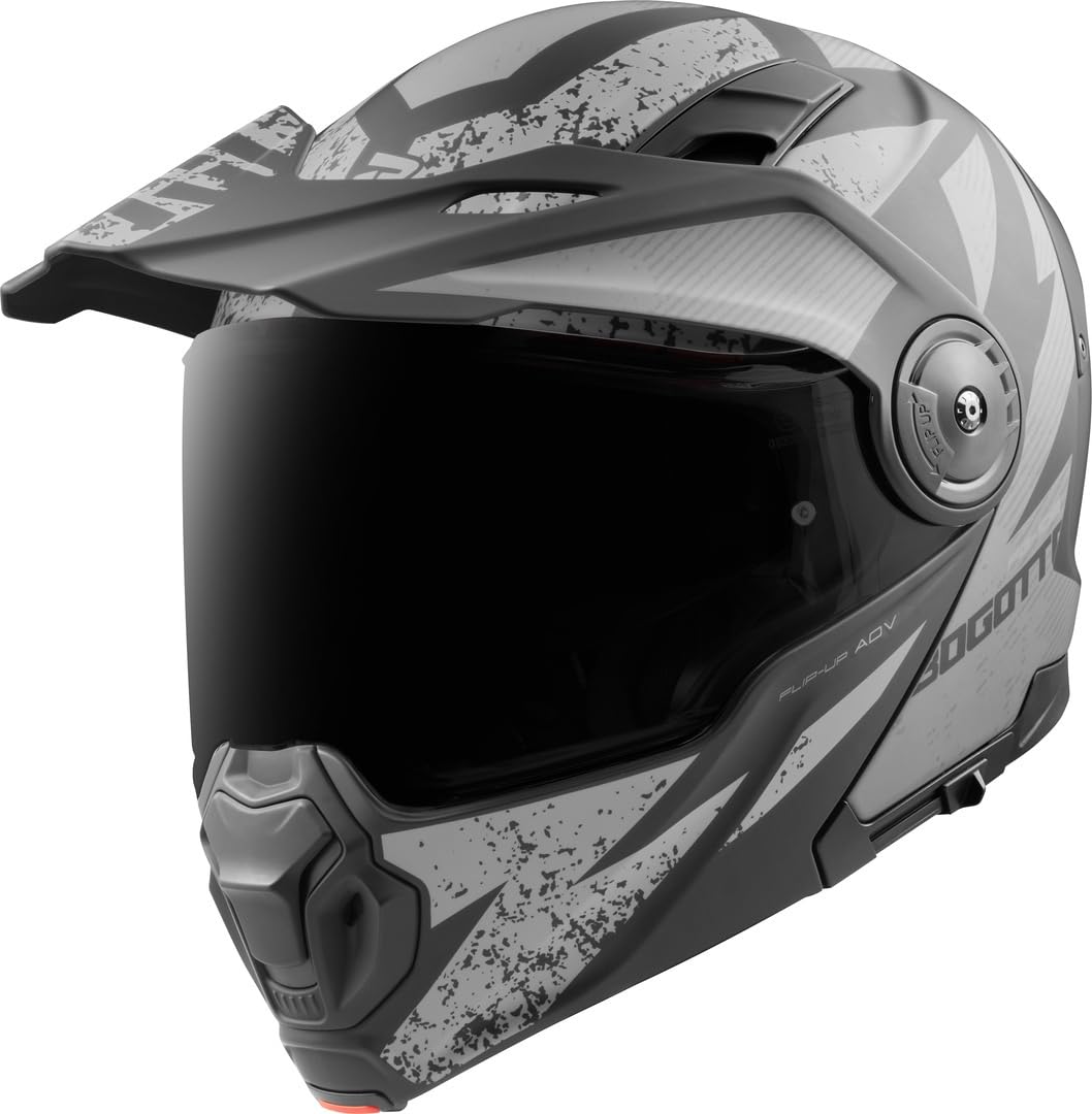 Bogotto FG-102 Safari Casco da enduro in fibra di vetro