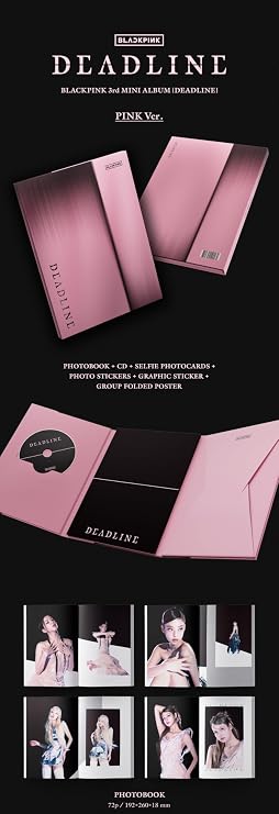 BLACKPINK DEADLINE 3rd Mini Album with Tracking Sealed (Standard Random Version)