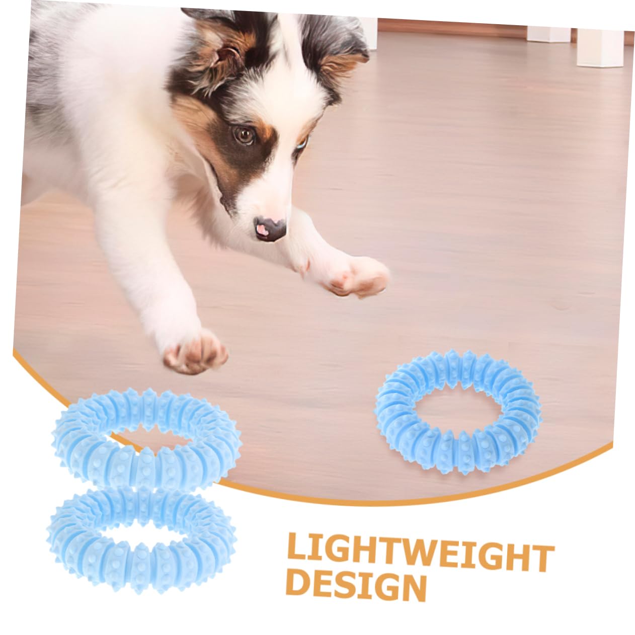 HANABASS 6pièces Jouet à Mâcher Élastique pour Chien Souple Jouet Molaire pour Chiens De Moyenne Améliore Et Évite La Objets