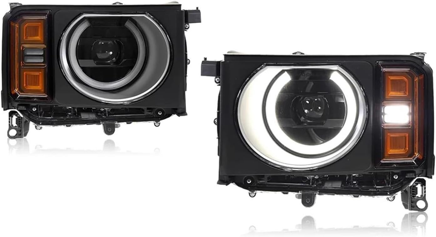 Car For Toyota For Prado LC250 2024-2025 Upgrade Modified Dynamic Turn Signal Headlight Auto Accessories Lamps Daytime(Left hand drive)