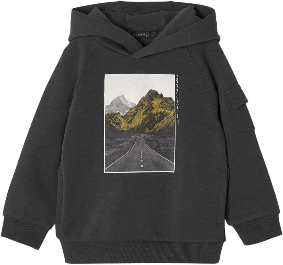 Mayoral Hoodie for Boys Carbon