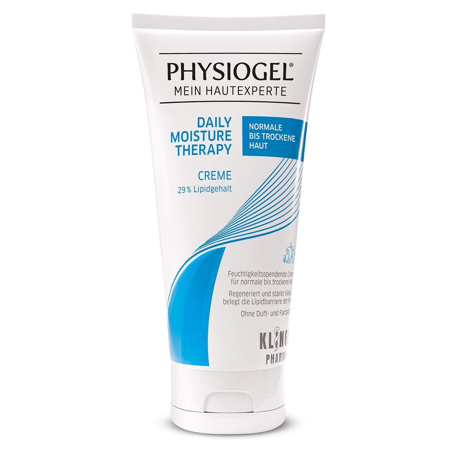 PHYSIOGEL Daily Moisture Therapy Creme 150 ml - nährende Feuchtigkeitscreme für trockene Haut - regenerierende Hautcreme schützt vor wiederkehrender Trockenheit