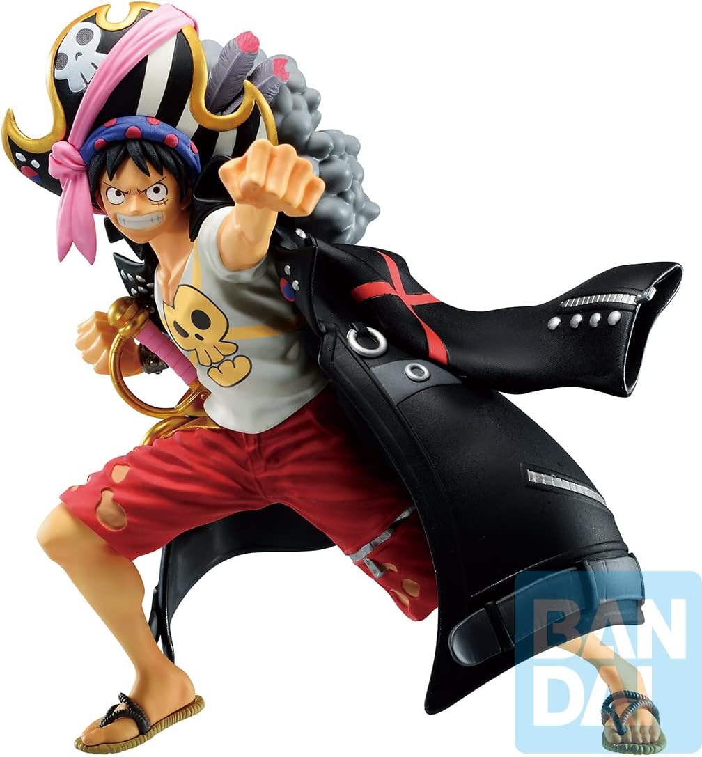Ichibansho Figure - One Piece - Monkey.D.Luffy (Film Red), Bandai Spirits Collectible Statue