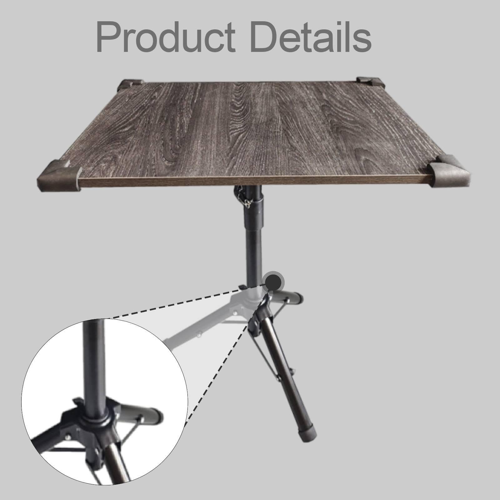 Oshhni Soporte para resistente para niños y adultos, accesorio para percusión, escenario, estudio y práctica, Gris