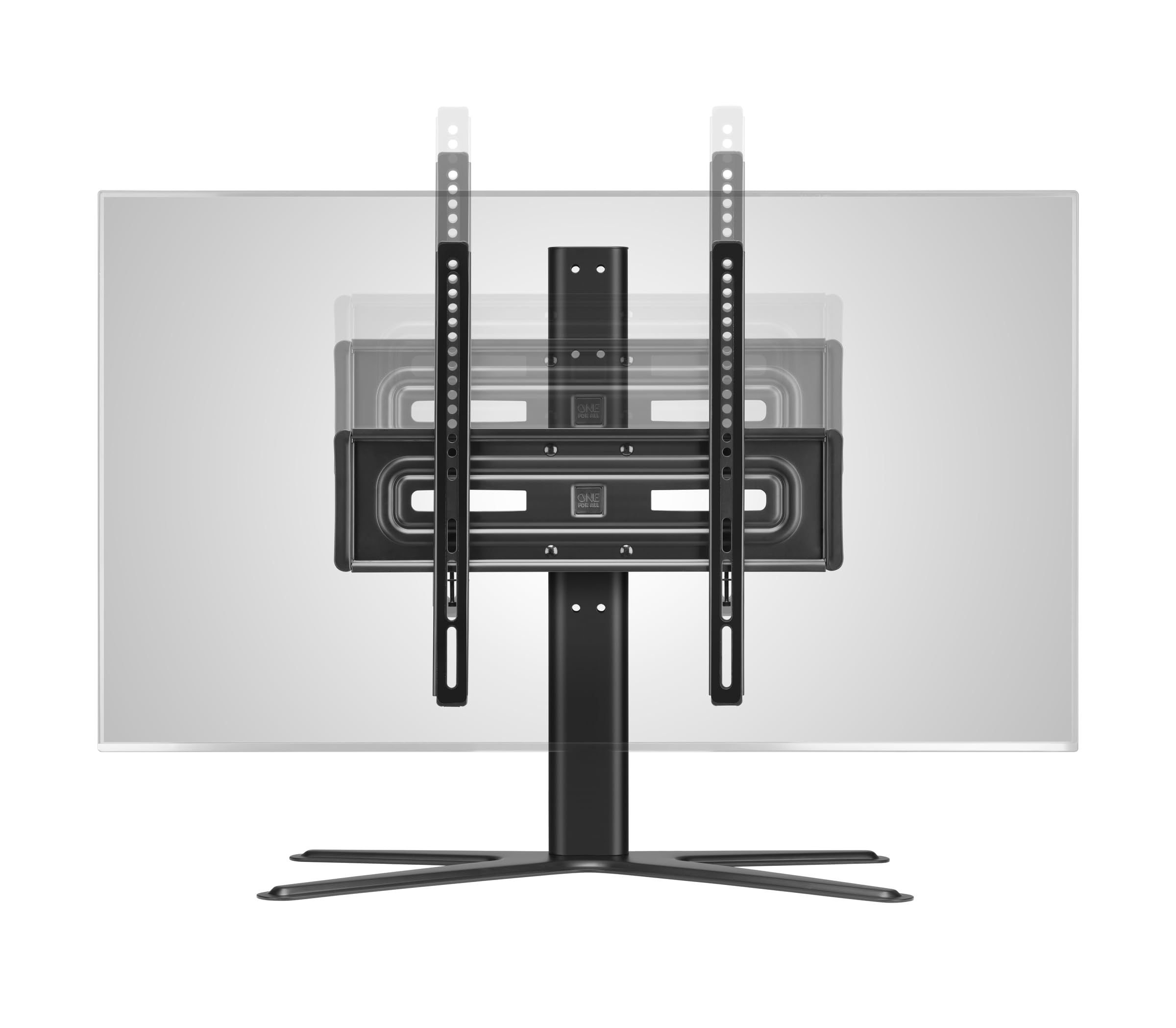 Supporto TV da tavolo One For All - Dimensioni schermo 32-65" - TV LCD/LED/Plasma/OLED/QLED – Adattabile fino a 90° in orizzontale e 15° in verticale - regolabile in altezza – VESA 600x400 – WM4471