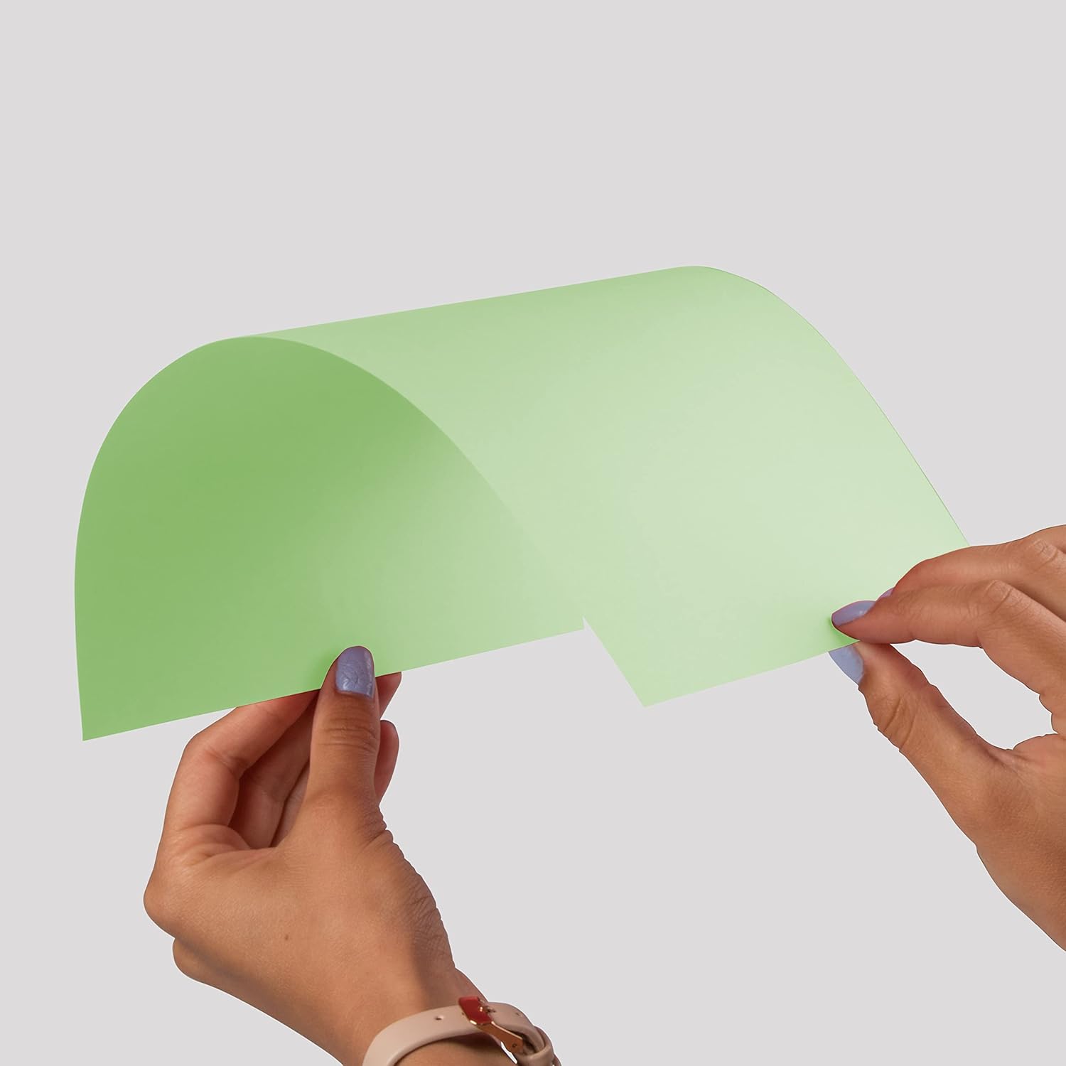JAM PAPER Extra Heavyweight 130lb Cardstock - 8.5 x 11 Coverstock - 352 gsm - Mint Green - 25 Sheets/Pack