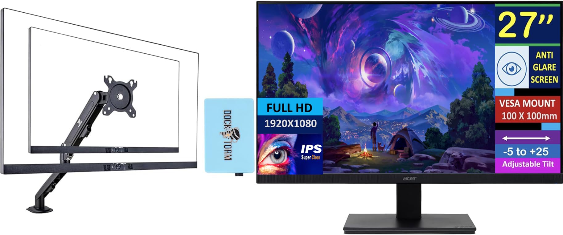 Acer 27インチ FHD IPS モニター Amazon.com: acer 27