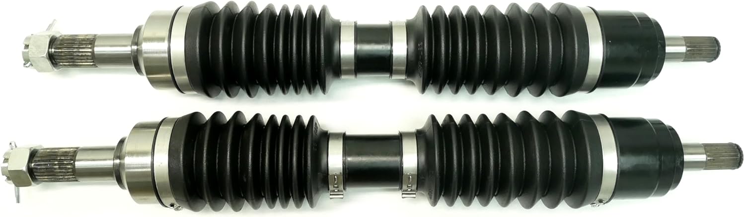 Monster XP Series Front CV Axles for Honda 44350-HR4-A22 44250-HR4-A22 Left & Right Telescoping Built Tough 4340 Chromoly Steel Direct Fit Factory Length with 4" of Travel