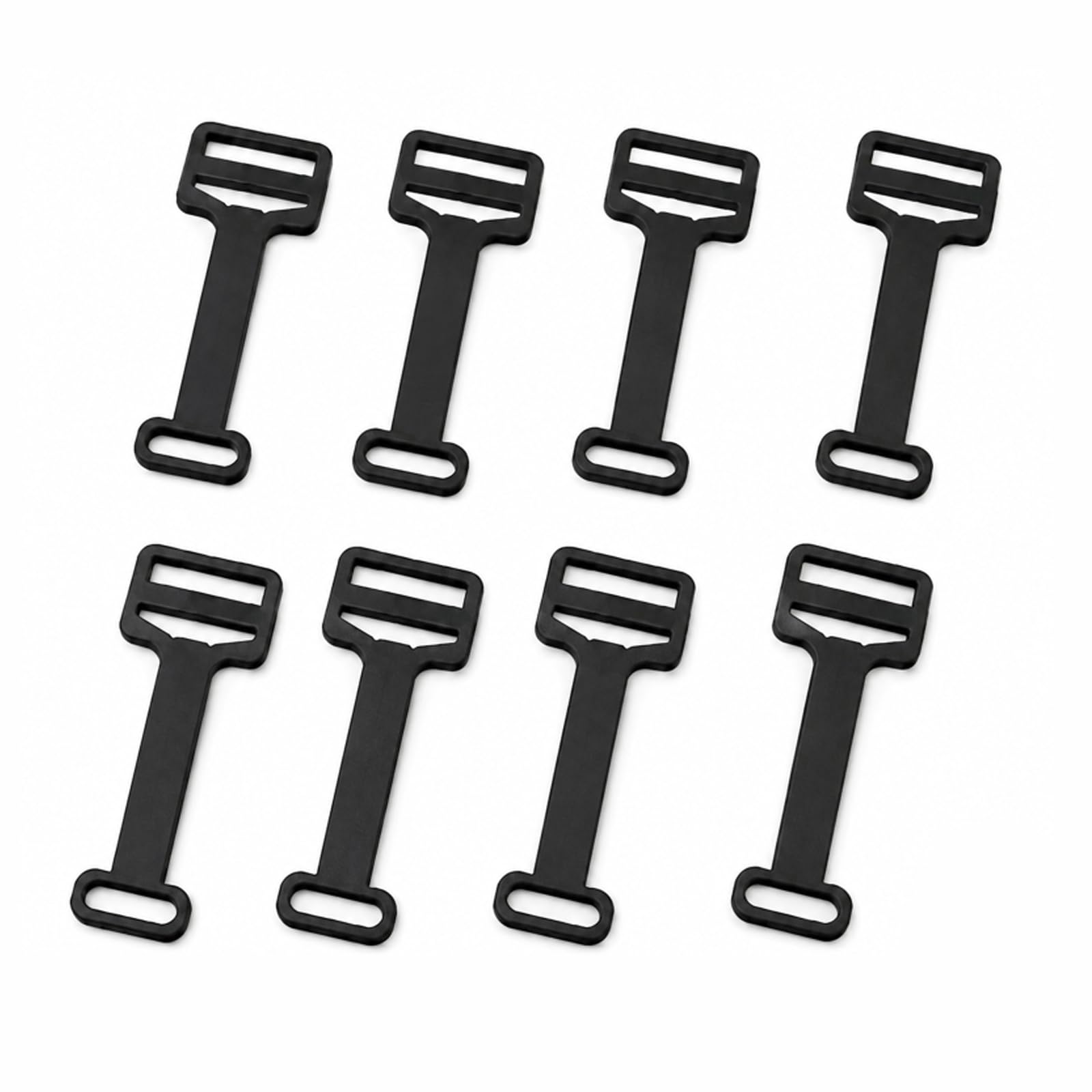 Thfaeyta 8 Pcs Caravan Window Stays, Black Ventilation Restrictors