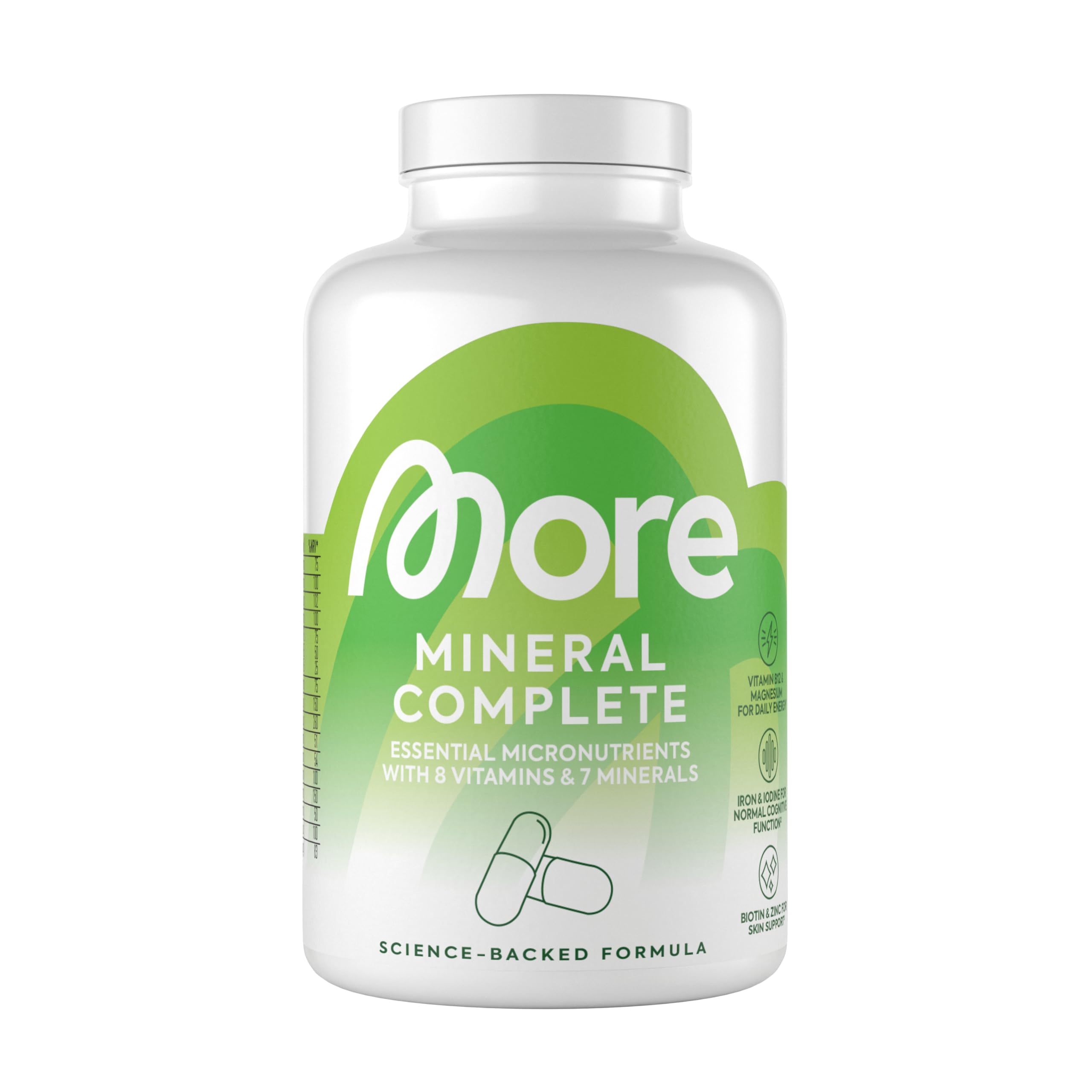 More Mineral Complete V4, 150 Kapseln | mit Vitaminen und Mineralstoffen, vegan, made in Germany