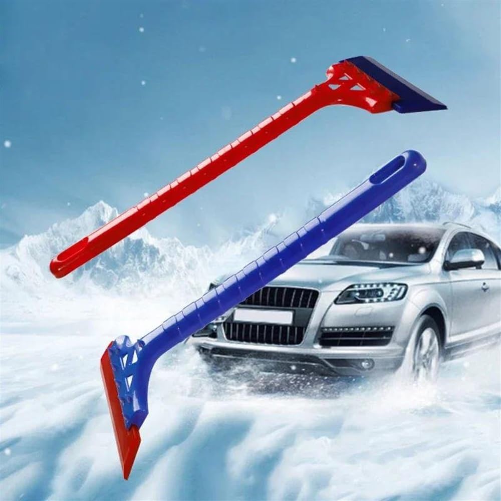 Robuste Schneeschaufel Mit Optimierter Winkelform - Perfekt Für Einfahrt, Auto & Winterdienst