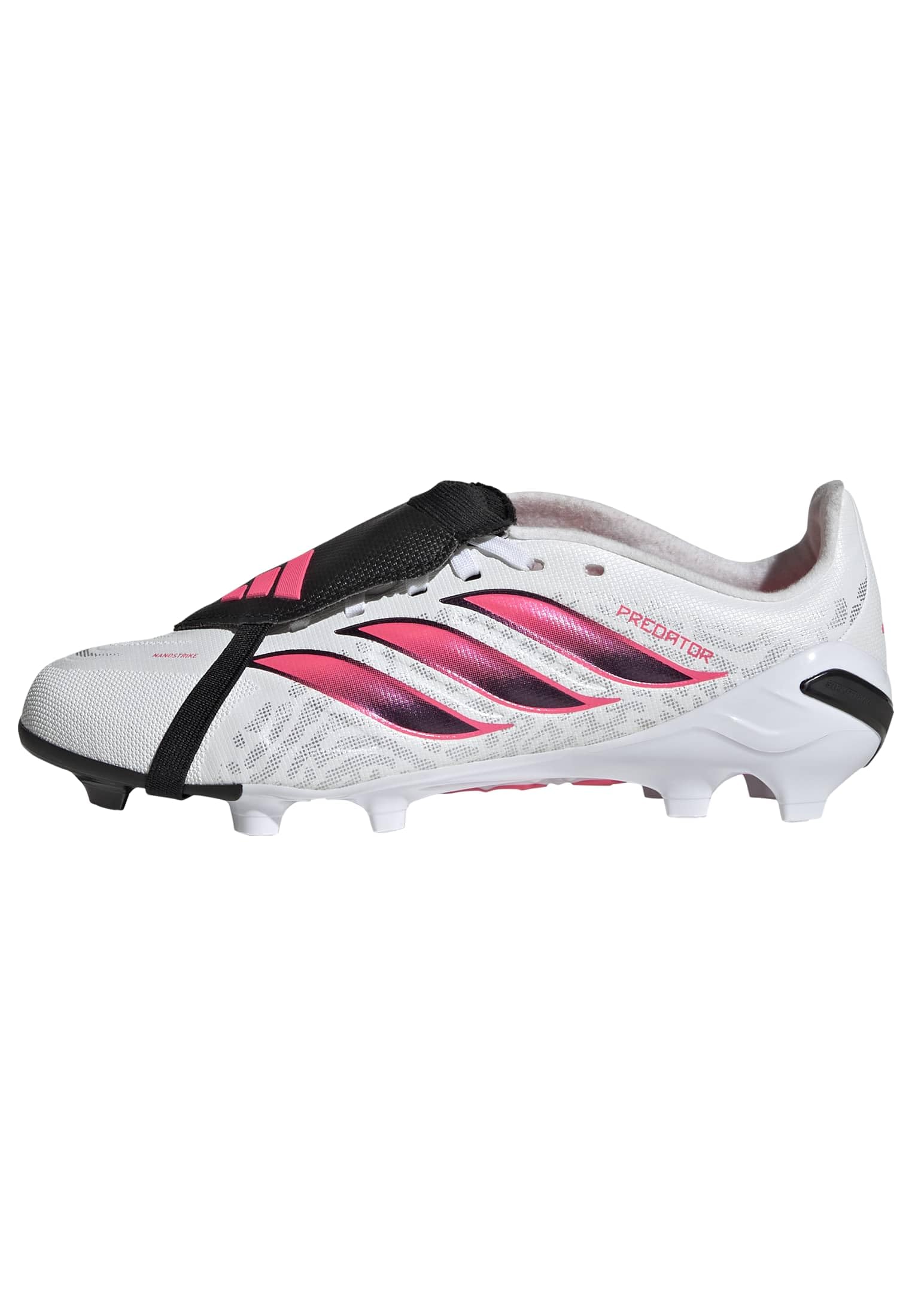 Adidas Boys White Predator Fold-Over Tongue League Firm Ground Football Boots  in Size 2, Sports Direct
