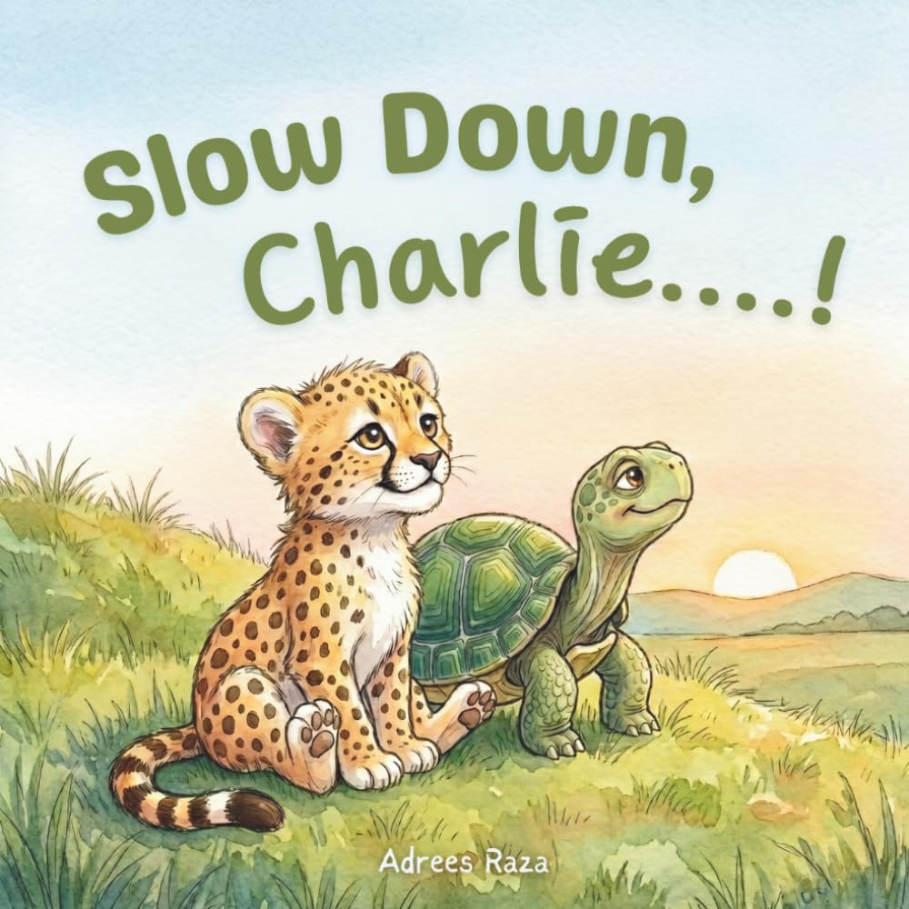 Slow Down, Charlie....!: Heartwarming Book for Toddlers and Preschoolers to Learn Calming Breathing Habits