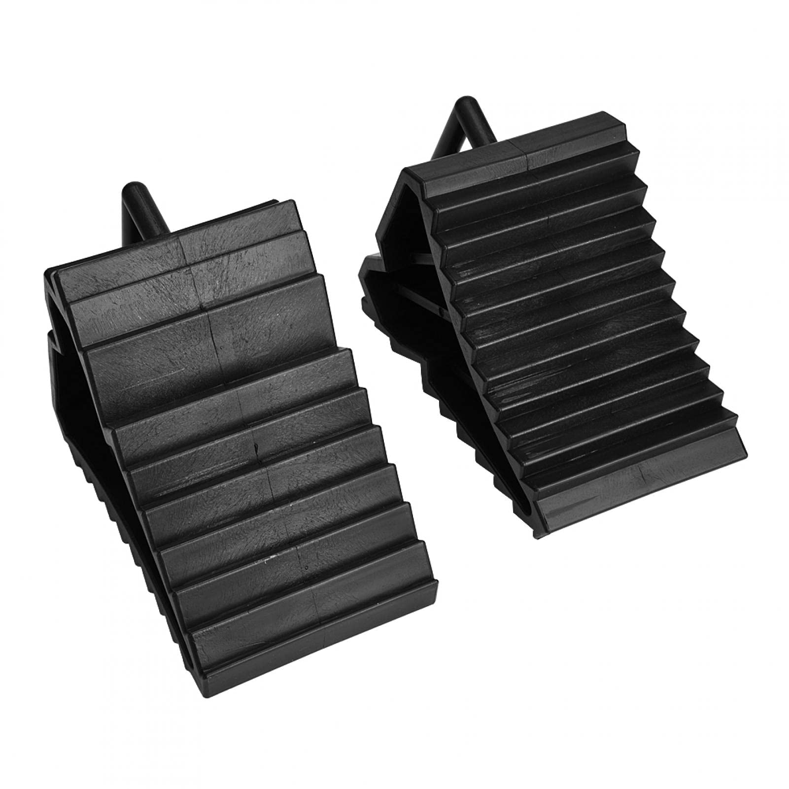 Cale De Roue Caoutchouc, 2pcs Cale Roue De Voiture, Pneus Slip Stopper, Cale pour Remorque, Antidérapant VéHicule Camion Roue Pneu Cale Stop, Noir Bloc pour Tire Stopper for Car Truck Trailer