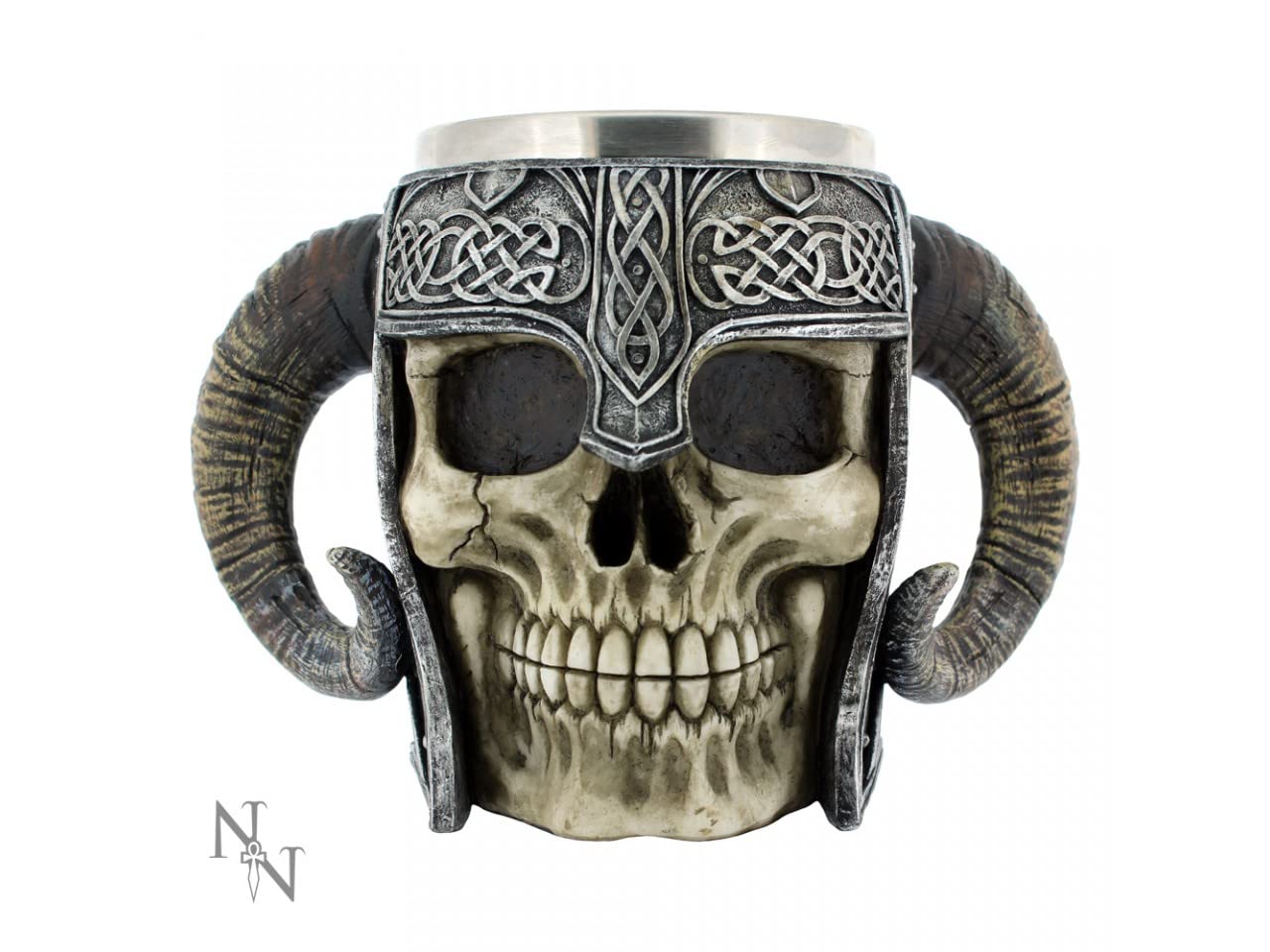 Nemesis Now Brown B2091f6 Viking Skull Tankard Mug 16Cm