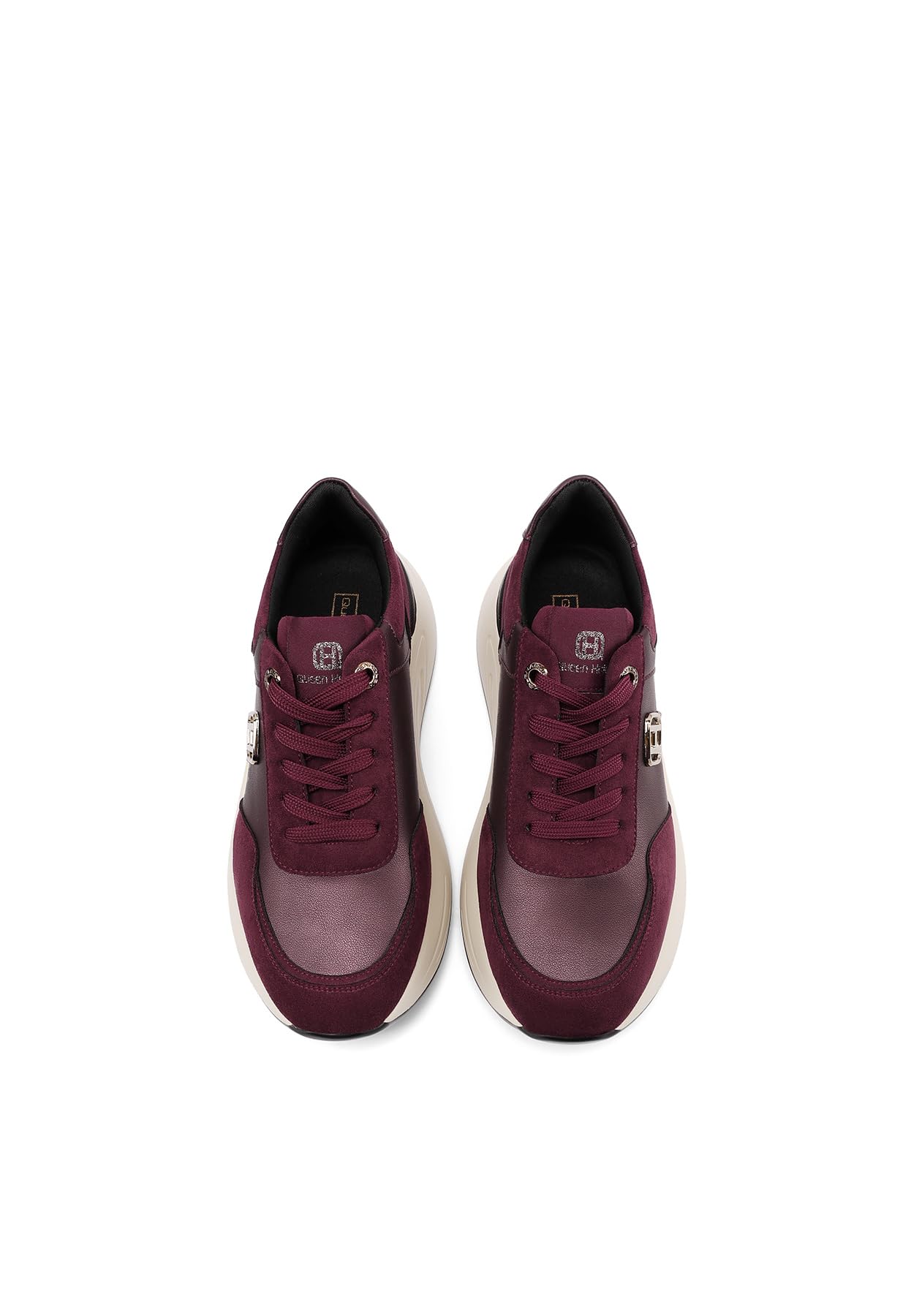 QUEEN HELENA Scarpe da Ginnastica Platform Sneakers Donna X35-29