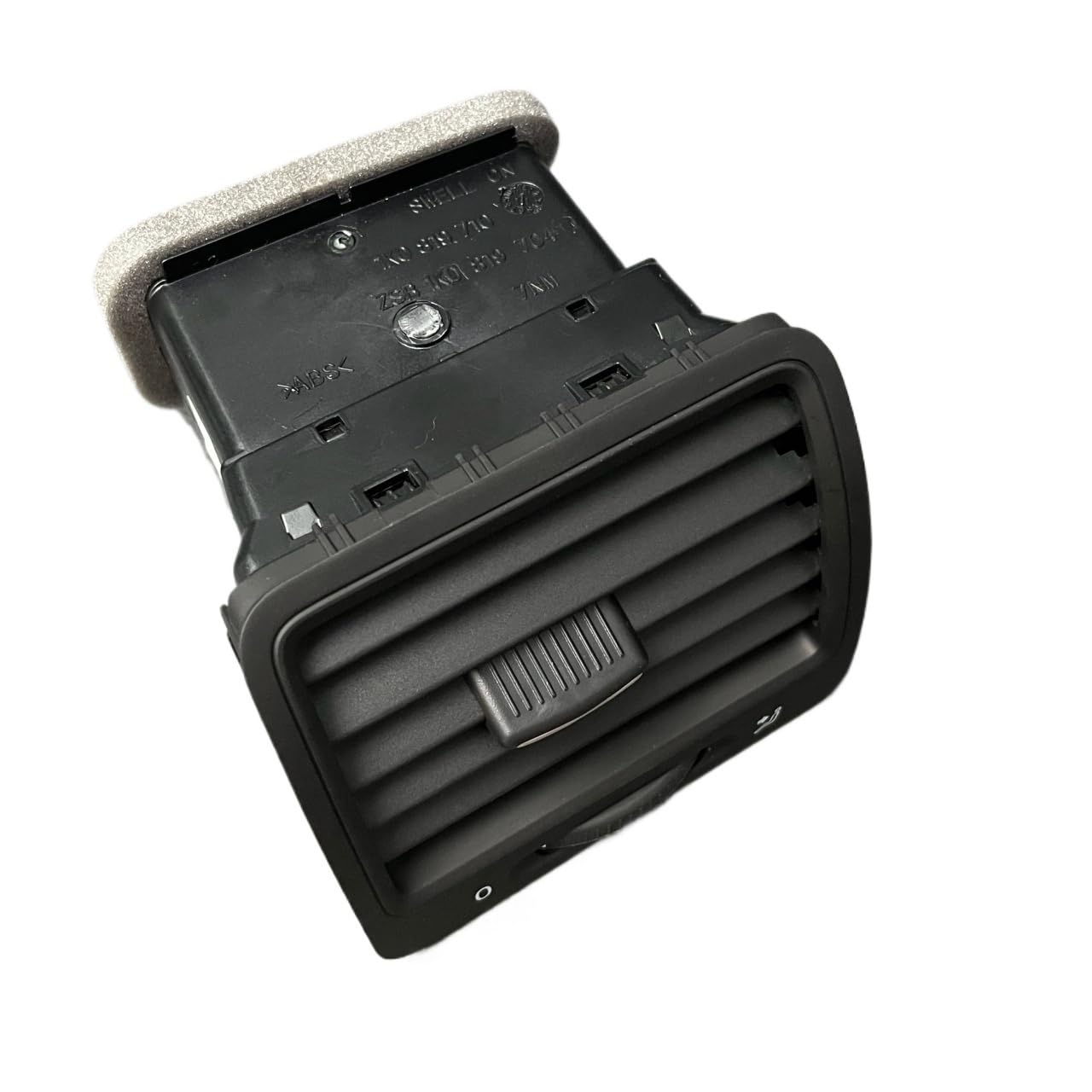 Middle Center Console Air Vent For VW For Golf 5 For GTI For Jetta 2006-2011 MK5 R32 Rabbit 1K0819709 1K0819710 Dashboard Air Conditioning Left Right(Black Right)